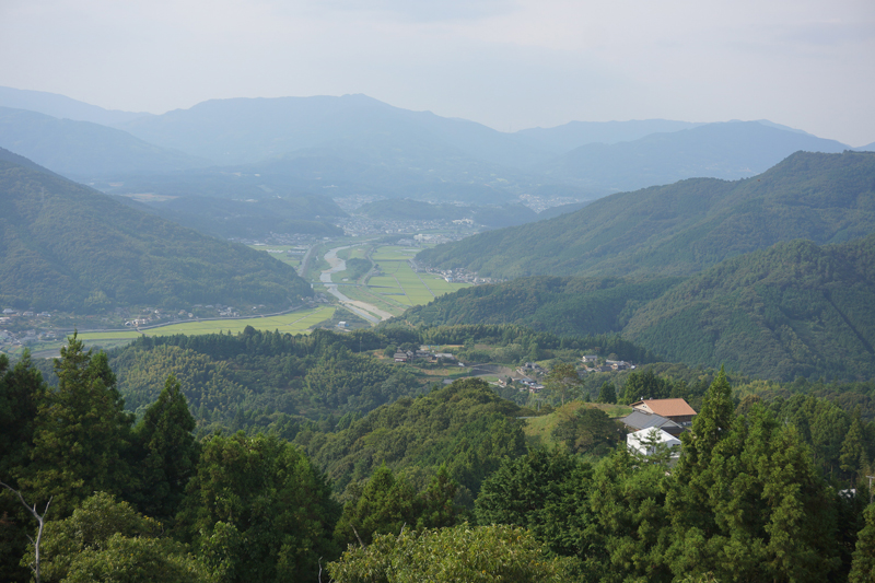 内子町を一望できる場所