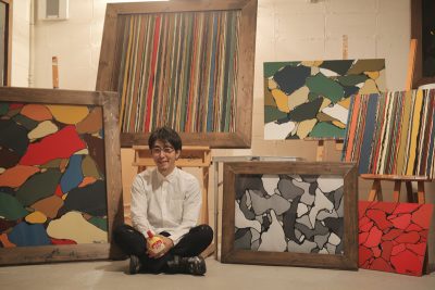 木工用ボンドを使った独自の「ボンドアート」で、医療・地域・世界をつなぐ！ | 移住ストーリー