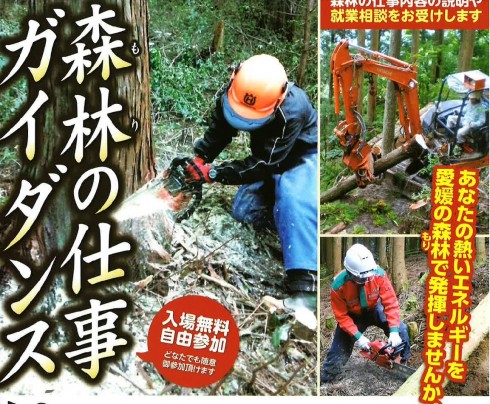 【愛媛県】森林(もり)の仕事ガイダンス【現地開催】 | 移住関連イベント情報