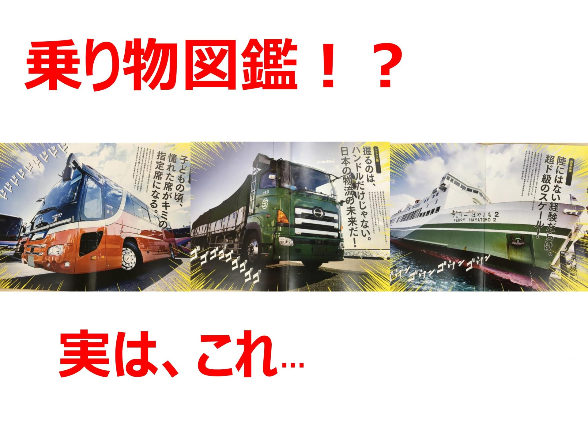 【愛媛県】乗り物図鑑!?いいえ、実は… | 地域のトピックス