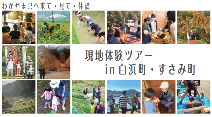 【東京・大阪発着】わかやま和み暮らし現地体験ツアーin白浜町・すさみ町 | 移住関連イベント情報