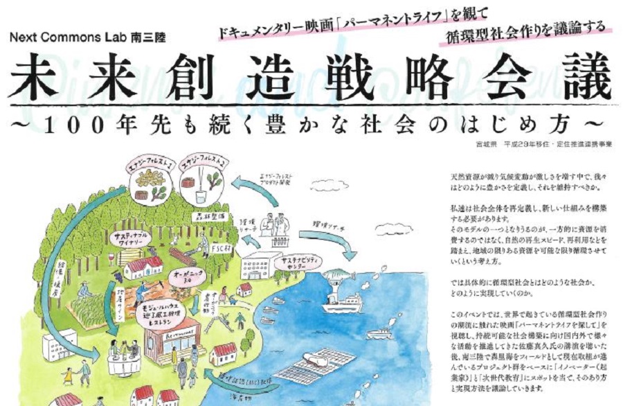 未来創造戦略会議～１００年先も続く豊かな社会のはじめ?～ | 移住関連イベント情報