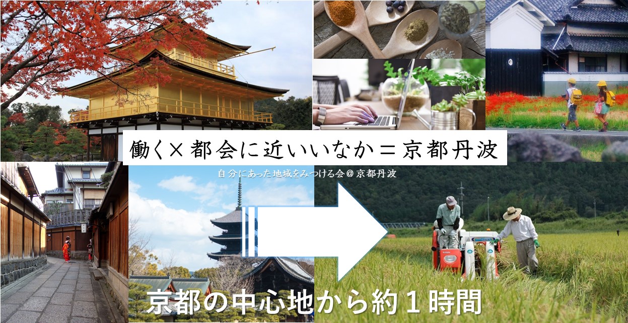【東京開催】働く×都会に近いいなか =京都丹波 | 移住関連イベント情報