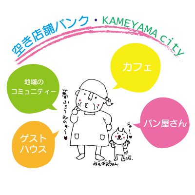 亀山市が空き店舗バンクを始めたよ！ | 地域のトピックス