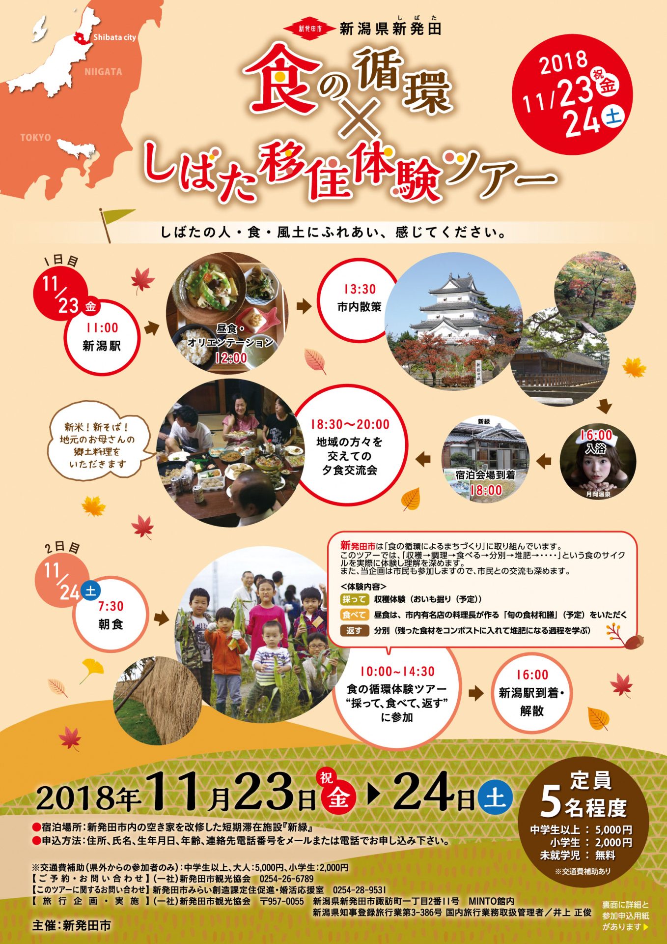 \新発田市×食の循環/しばた移住体験ツアー | 移住関連イベント情報