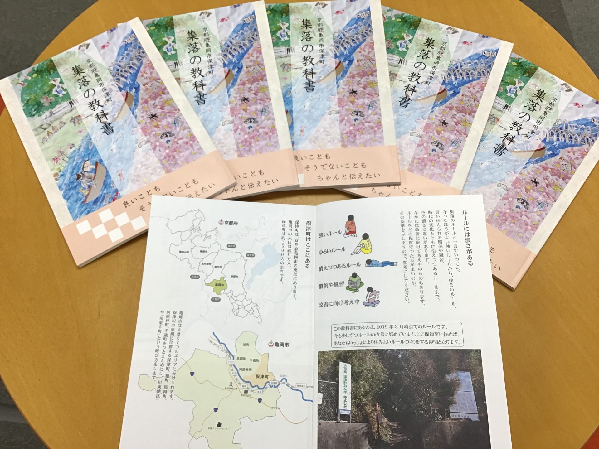 [集落の教科書vol7]京都府亀岡市保津町完成!! | 地域のトピックス