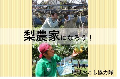 梨農家になろう!地域おこし協力隊募集 | 移住関連イベント情報