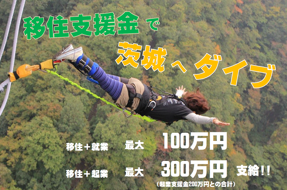 移住支援金 ~茨城県 就職マッチングサイトがOPENしました!~ | 地域のトピックス