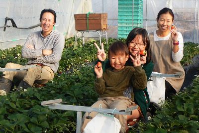 いちご農家への転身で見えた、家族のかたち | 移住ストーリー