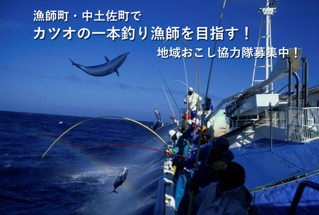 【中土佐町】漁師町・中土佐町でカツオの一本釣り漁師を目指す!<br>地域おこし協力隊募集中! | 地域のトピックス