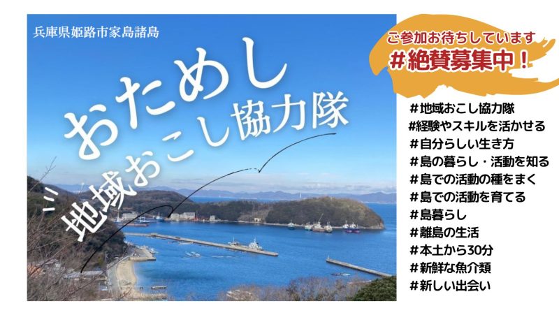 【〆切まもなく!】世界遺産「姫路城」を有する兵庫県姫路市が、「おためし地域おこし協力隊」を開催します! | 地域のトピックス