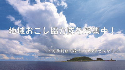 【十島村】地域おこし協力隊募集！(商工観光支援員） | 地域のトピックス