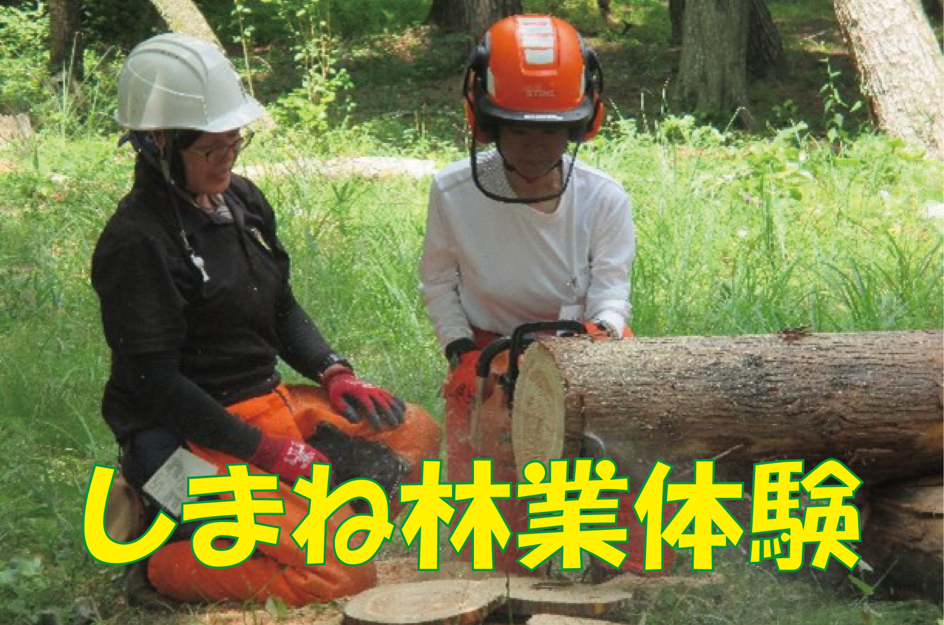 「しまね林業体験(2日間コース)」参加者募集 | 移住関連イベント情報