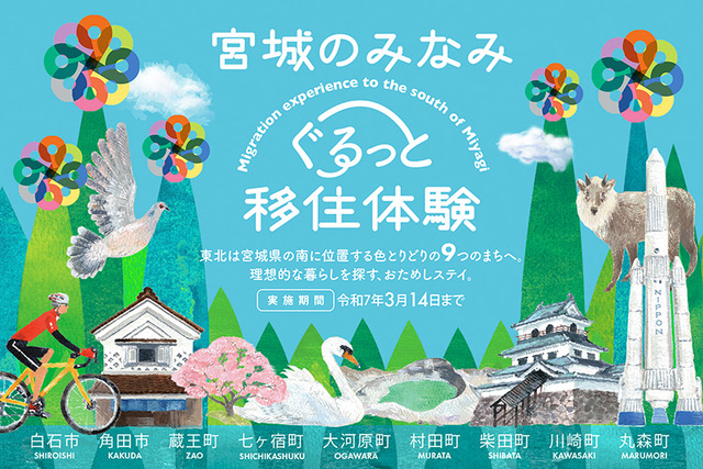 オーダーメイド型移住体験「宮城のみなみぐるっと移住体験」受付中です! | 移住関連イベント情報