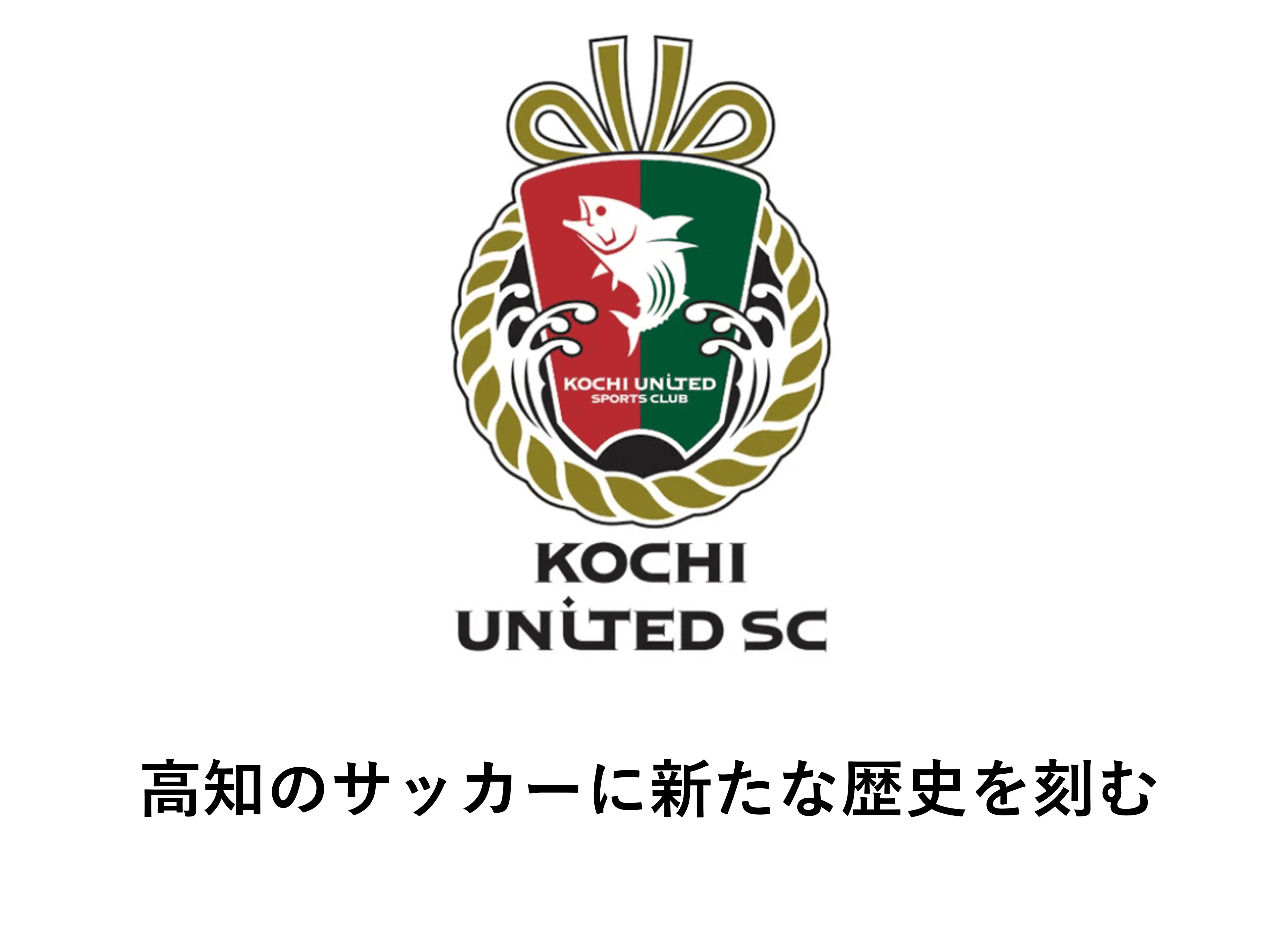 高知のサッカーに新たな歴史を刻む!! ＝高知ユナイテッドSC＝ ｜地域の