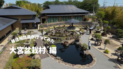 移住相談員が「大宮盆栽村」へ行ってみた！ | 地域のトピックス