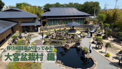 移住相談員が「大宮盆栽村」へ行ってみた！ | 地域のトピックス