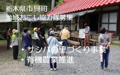 【栃木県市貝町】有機農業推進・サシバの里作り協力隊募集 | 地域のトピックス