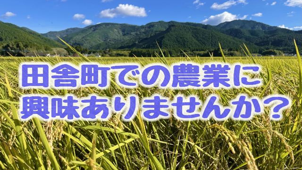 湯前町 地域おこし協力隊募集【農業 1名】 | 地域のトピックス