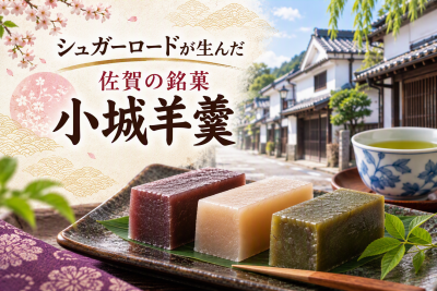 シュガーロードが生んだ佐賀の銘菓“小城羊羹” | 地域のトピックス